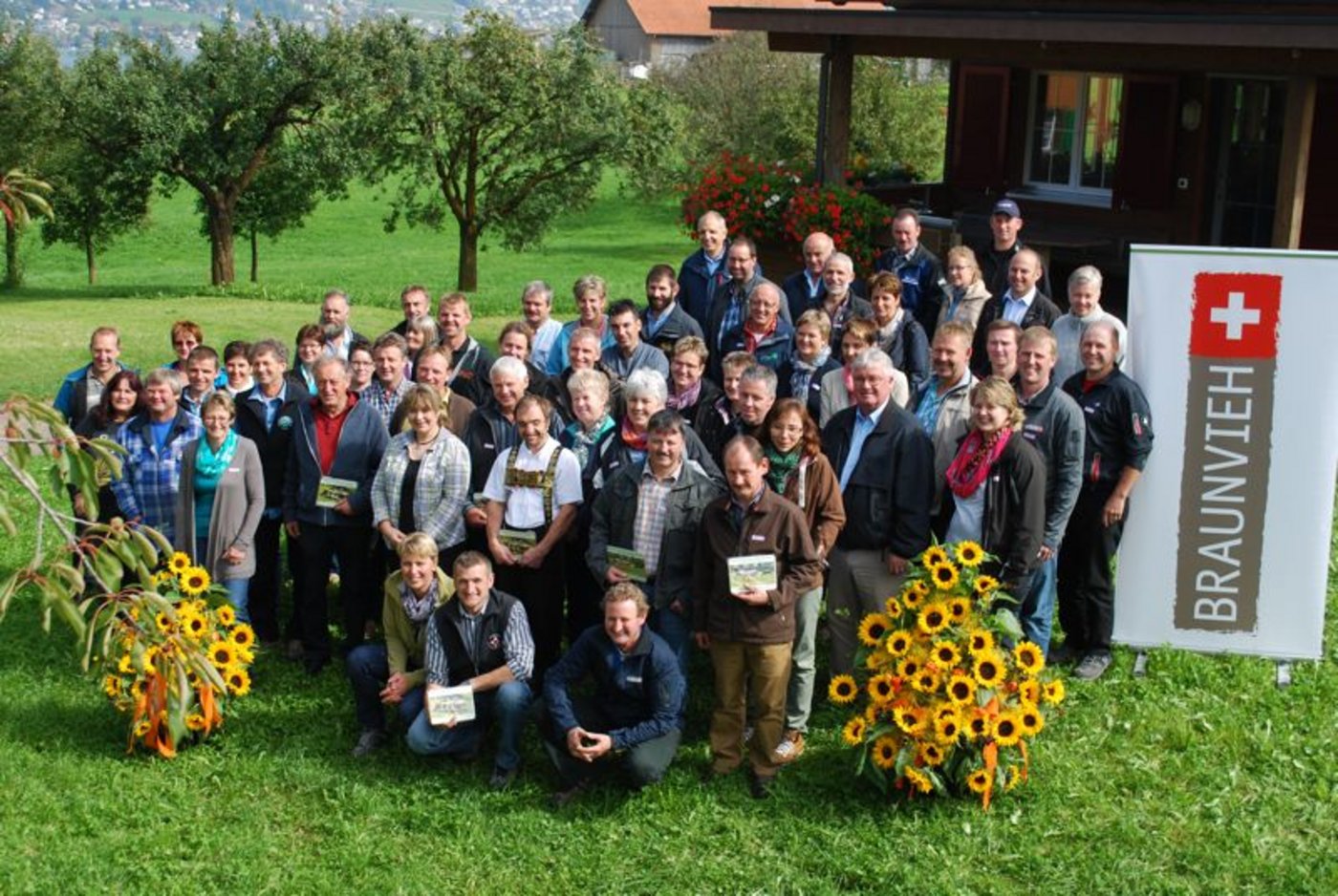 Die besten Braunviehzüchter auf einen Blick. (Bilder jsc)