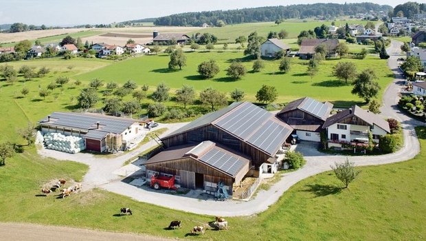 Isabelle Kennel, die Initiantin des Grossanlasses von diesem Sonntag, ist auf dem Villigerhof zu Hause. Dort sehen die Gäste unter anderem einen Melkroboter bei der Arbeit.