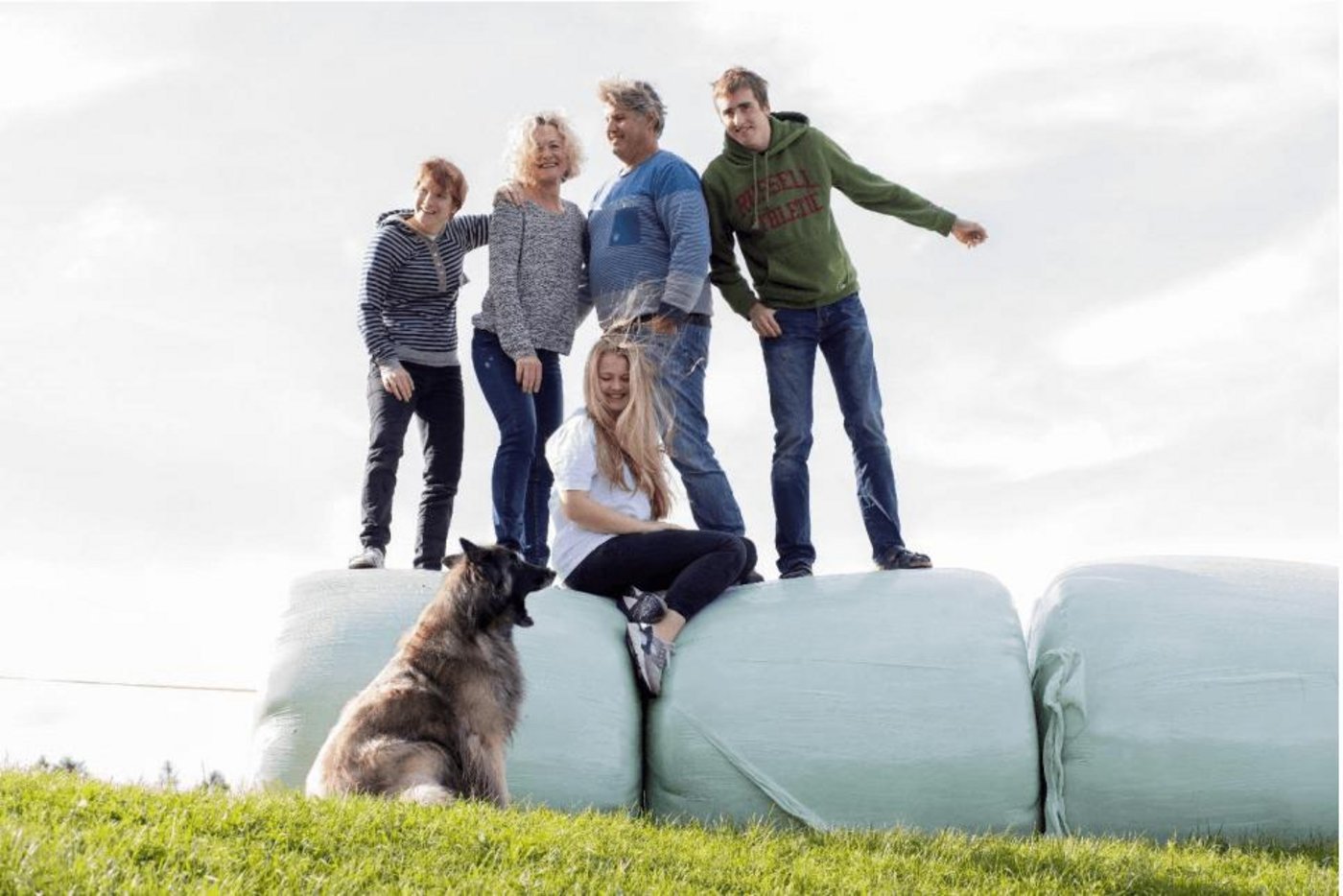 Ferien  oder Freizeitangebote auf dem Bauernhof oder Therapie, die Bandbreite sozialer Dienstleistungen in der Landwirtschaft ist gross. (Bild Stiftung Landwirtschaft und Behinderte)