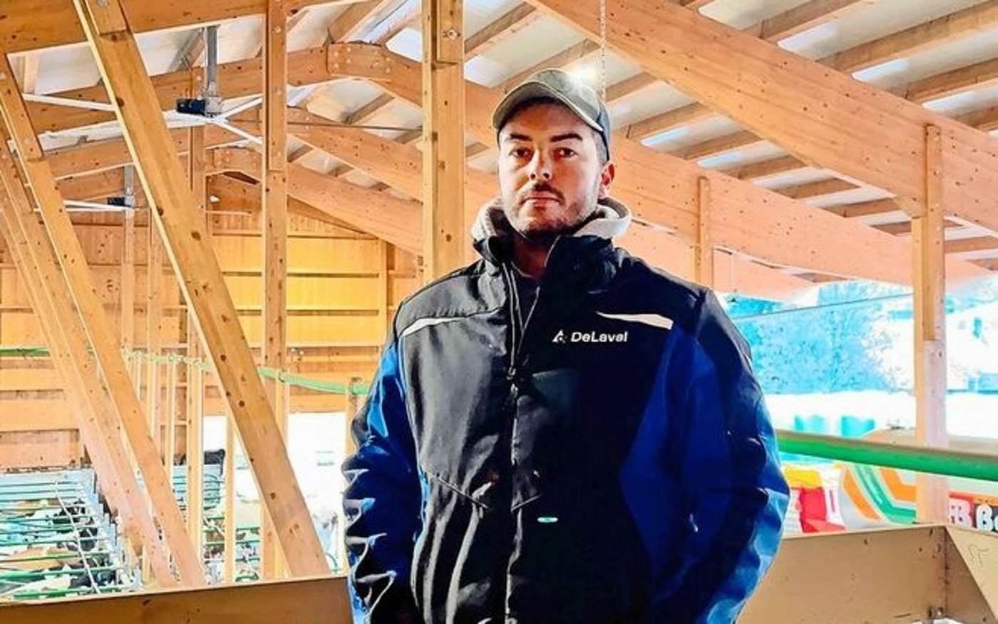 Der Berner plante den Stall mit dem DeLaval-Planungsbüro.