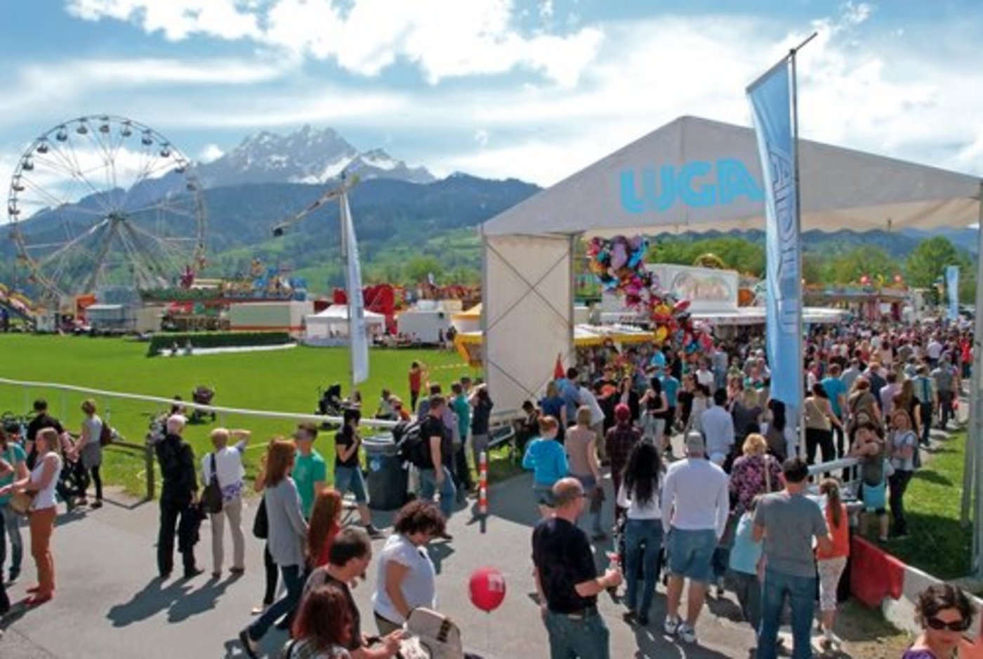 Insgesamt soll die Luga rund 110'000 Personen anlocken. (Bid: Messe Luzern AG)