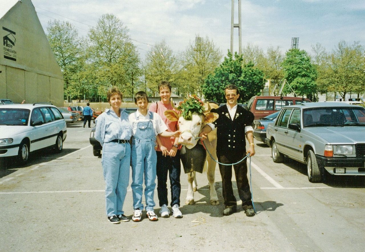 Mit der Kuh Korea konnte man 1997 zum ersten Mal an der BEA in Bern teilnehmen. 