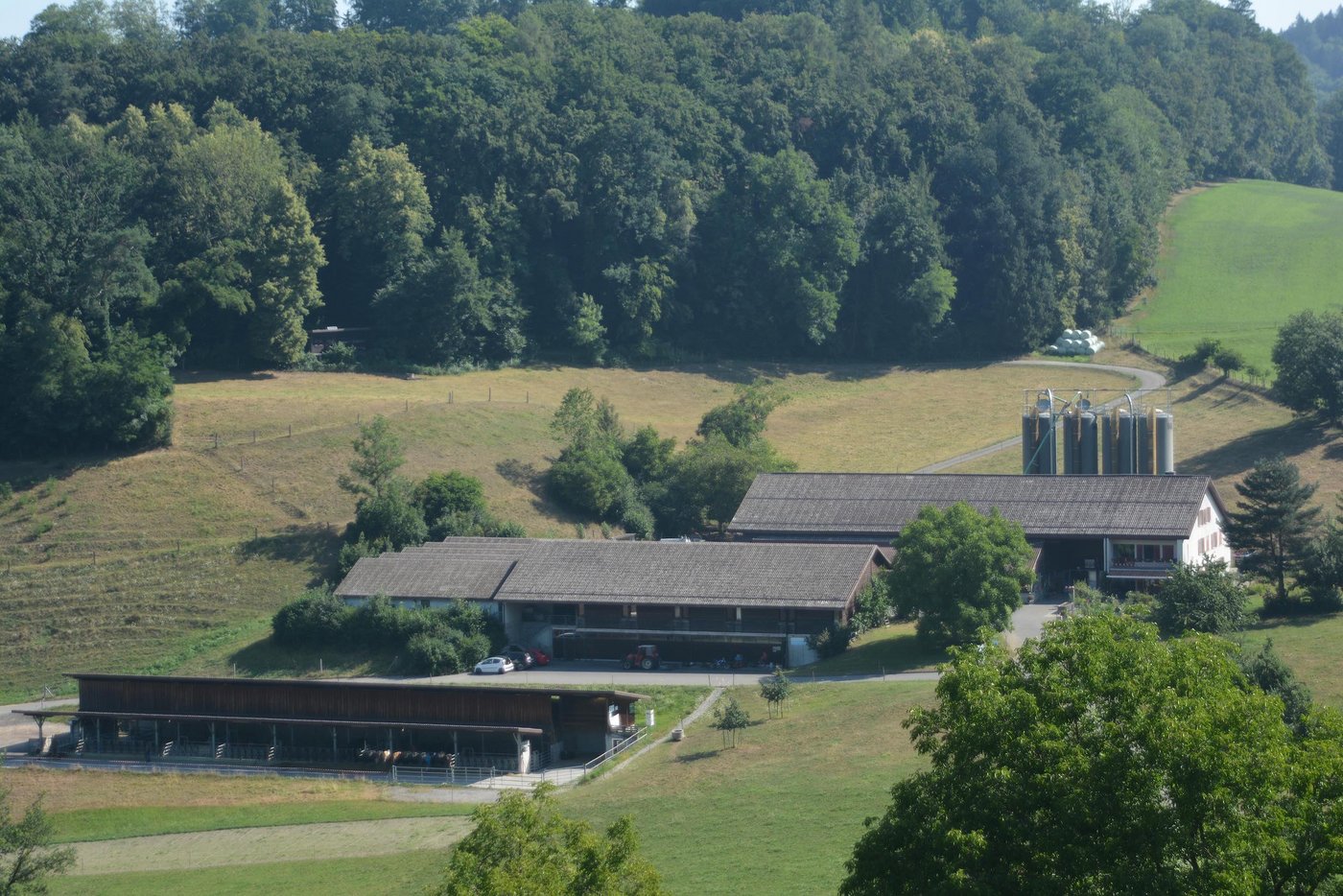 Das LZ Liebegg mit dem Ausbildungs- und Versuchsbetrieb wurde 1958 eröffnet.