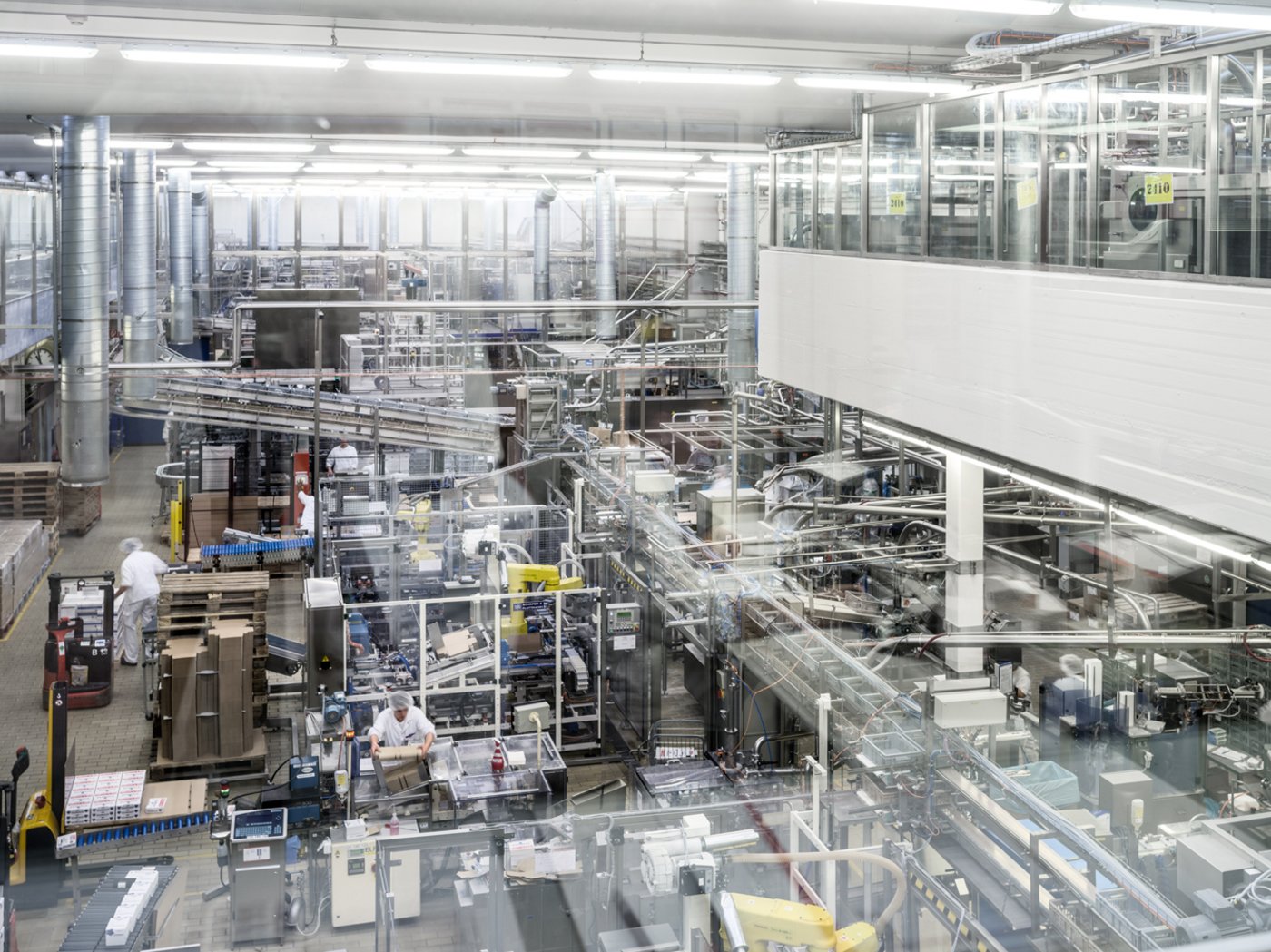 Die Emmi-Milchzentrale in Suhr AG. 