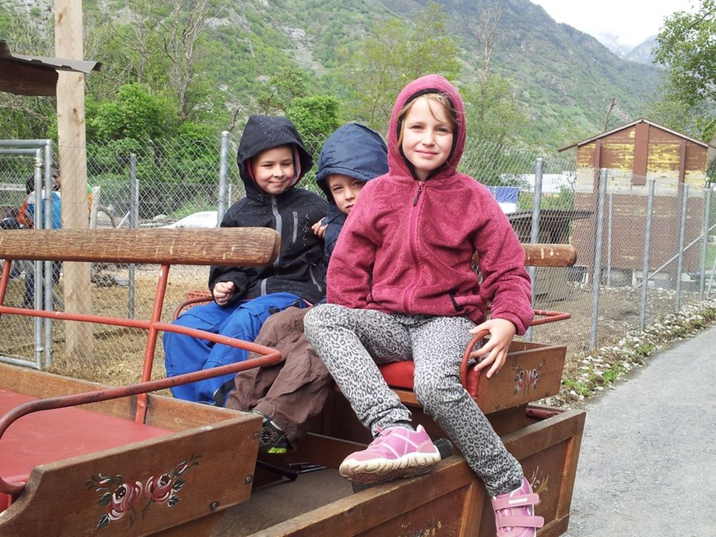 Spass für Klein und Gross am Hof-Fest auf dem Lerchenhof. (Bild: cm)