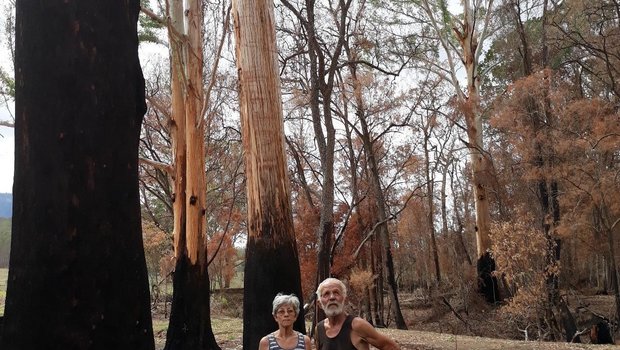 Hans und Heidi Tribolet verloren vieles in den Australischen Buschfeuern und finden trotzdem, sie hätten Glück gehabt. (Bild zVg)