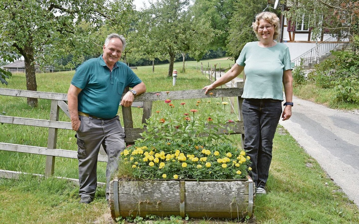 Heinz und Elisabeth Kämpfer bewirtschaften in Affoltern i. E. einen typischen Emmentaler Durchschnittsbetrieb.
