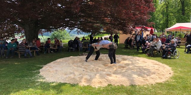 Im Februar teilte das OK noch die Durchführung des Mittelländischen Schwingfestes in Riggisberg mit. Nun hat sich das OK für eine Absage entschieden. (Bild MSF)