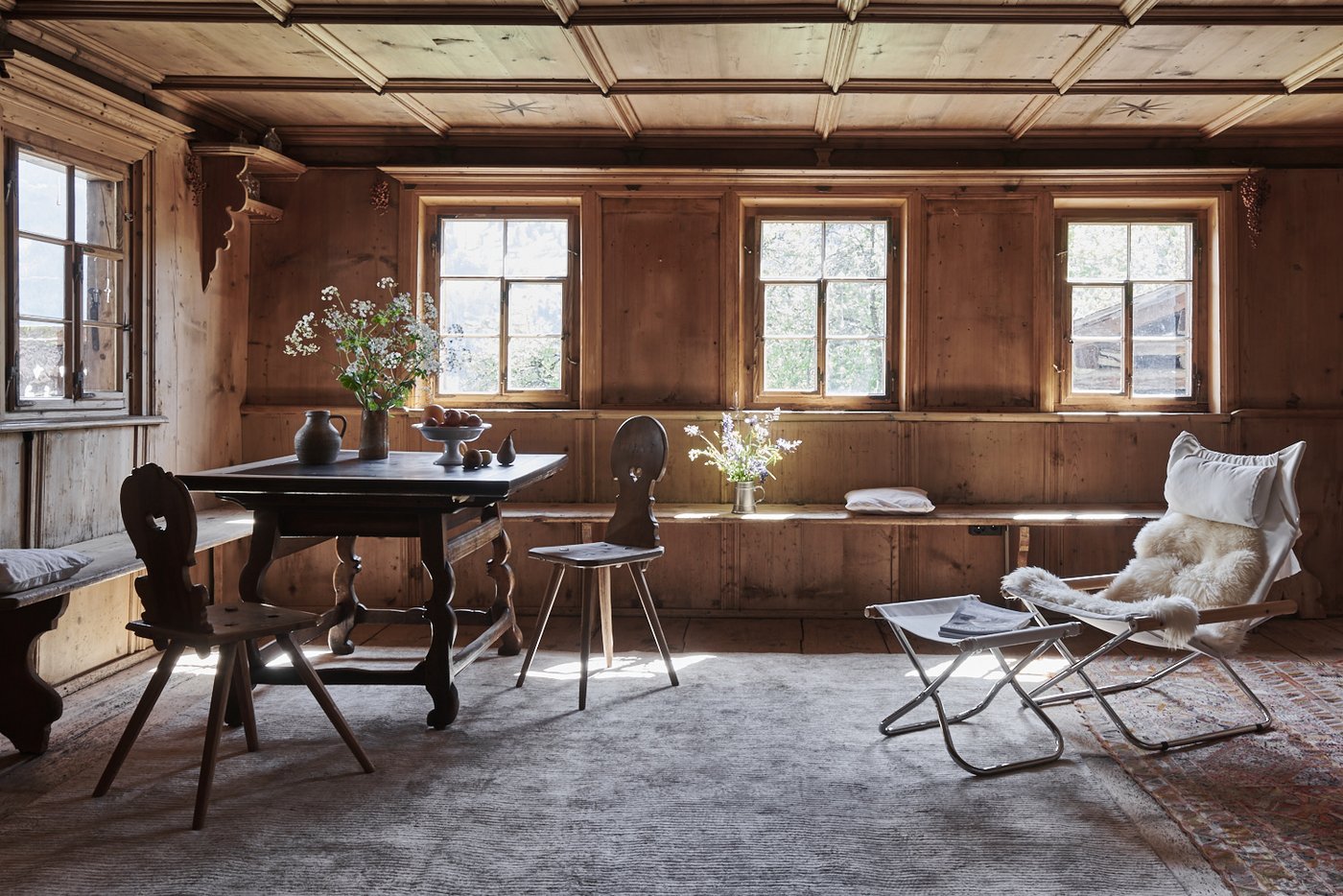 Das Haus hat  zwei gemütliche Stuben. (Bild Gataric Fotografie)