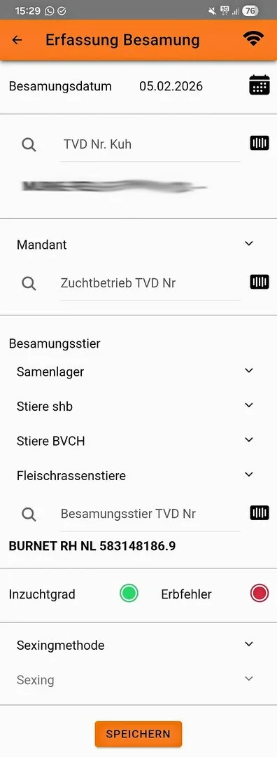 Risikoanpaarungen vermeiden, aber: «Trägerstiere im KB-Einsatz sind erlaubt und sollen eingesetzt werden»