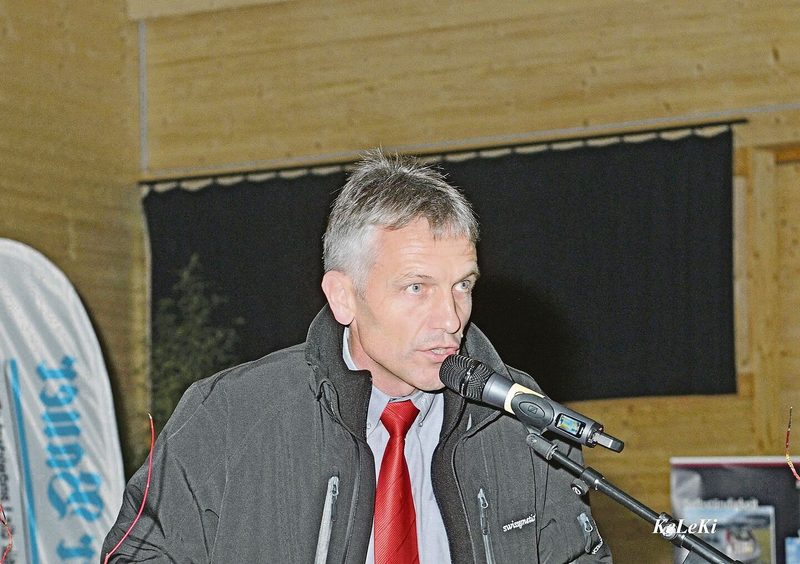 Als Swissgenetics-Direktor im Einsatz an der Expo Brunegg 2014.