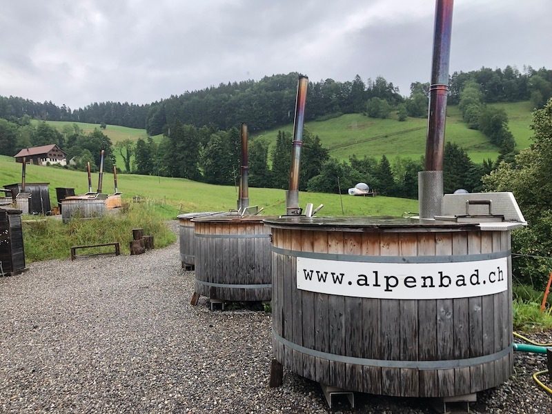 Übernachten in einer Bubble ist wie ein Bett unter dem freien Himmel