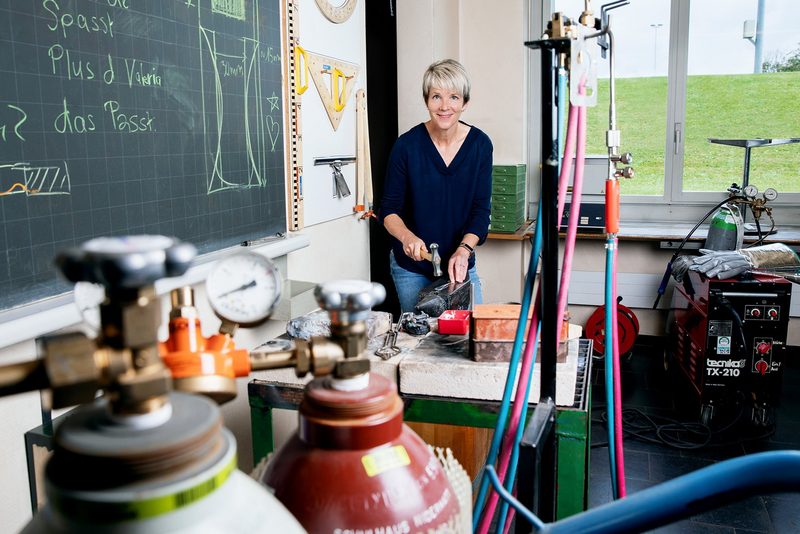 Kandidatin Sonja Vogt-Meyer tut viele Dinge leidenschaftlich gern