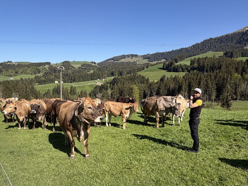Der höchste Appenzeller Bauer ist auch als Agrar-Influencer unterwegs