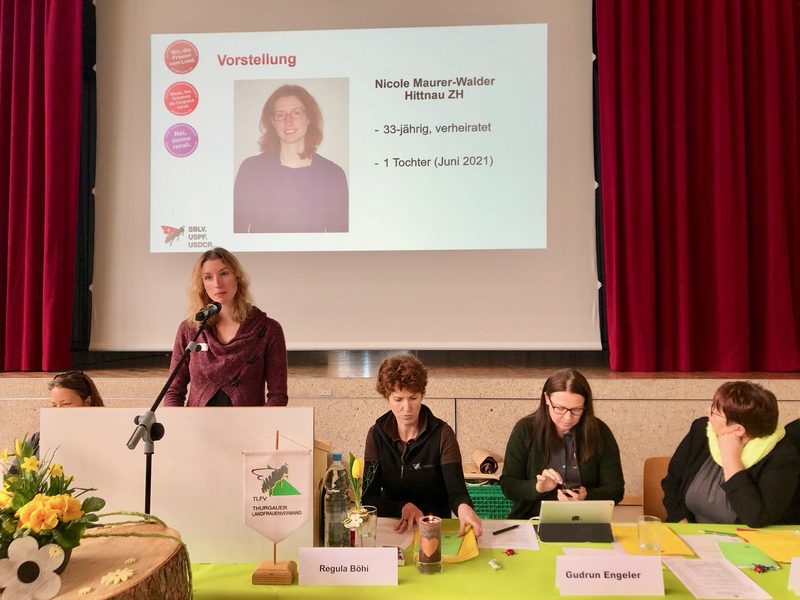 Die Thurgauer Landfrauen tagen mit viel Witz und Drive