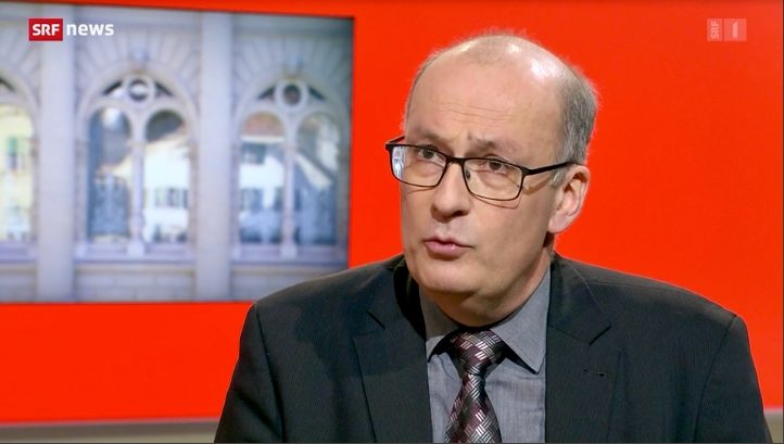 SBV-Präsident Markus Ritter im Fernsehinterview.
