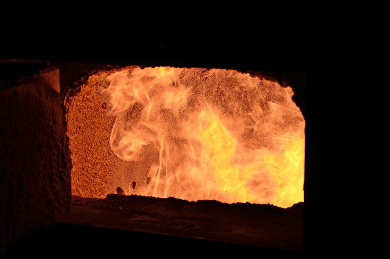Seit 2013 brennt das Feuer in den Heizöfen.