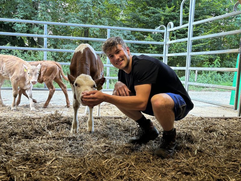 Andreas Keller ist ein Junglandwirt mit Visionen