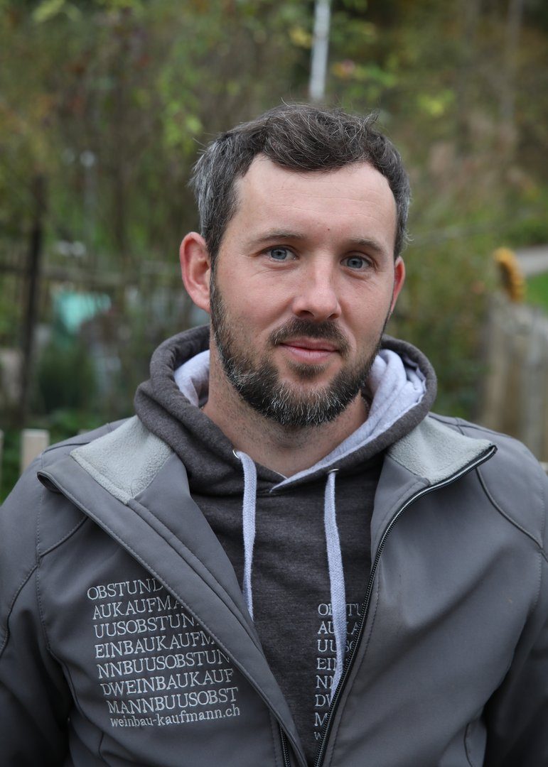 Michi Kaufmann ist mit Leib und Seele Obstfachmann