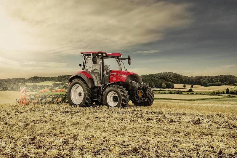Der Case IH Vestrum 130 CVXDrive Traktor.