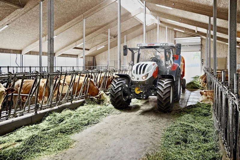 Der neue Steyr-Traktor Expert CVT.