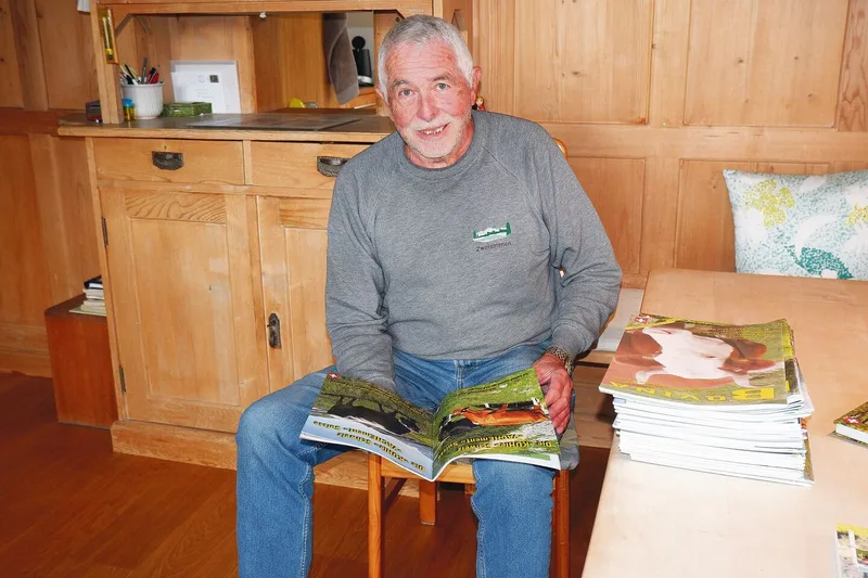 Während acht Jahren publizierte Christoph Gerber die Zeitschrift «Bovina» im Eigenverlag.