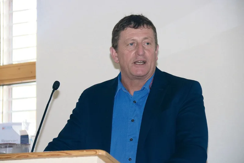 Der Präsident des Baselbieter Obstverbands BOV, Ernst Lüthi, freute sich über die grosse Schar an der Fachveranstaltung.