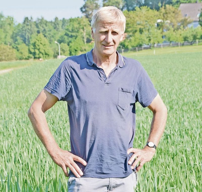 Bio-Landwirt Peter Wüthrich: «Die Böden trocknen viel weniger aus»