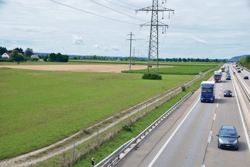 Der Autobahnausbau im Gäu frisst fruchtbares Land