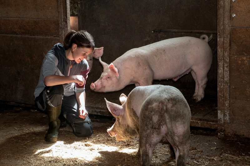 «Macht es, wenn ihr es machen möchtet», rät Nina Gertsch anderen jungen Frauen mit dem Berufswunsch Landwirtin