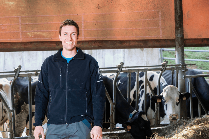 Innovativer Landwirt: Gerührte Gülle ist bei Patrick Rudin vorprogrammiert