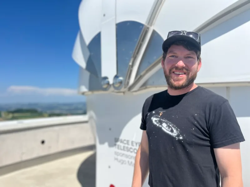 Der Landwirt, der nach den Sternen greift: Christian Stöckli ist Bauer und Hobby-Astronom
