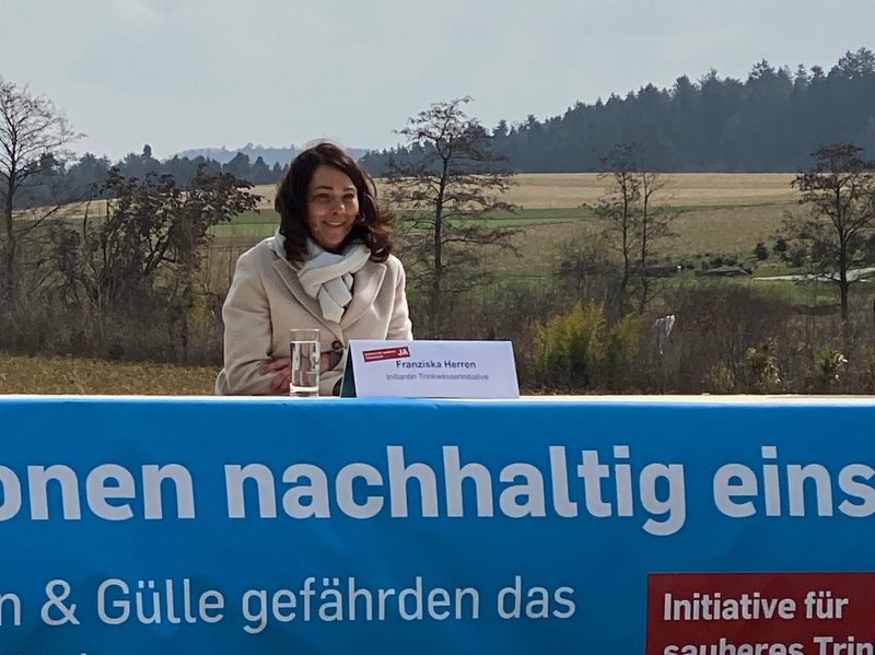 Trinkwasser-Initiative: Initianten lancieren ihre Kampagne