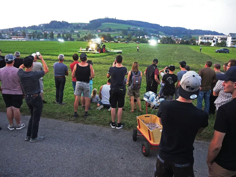 Der «Claas Power Trip» war für viele Besucher das Highlight des Wochenendes bei Ruckli.