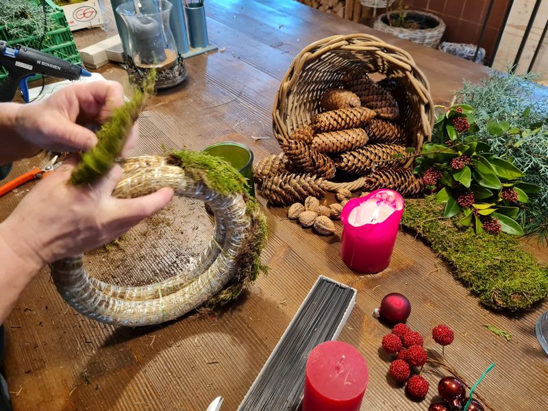 Adventsdekoration: Manchmal braucht es gar nicht viel