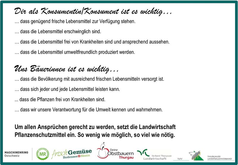 Die Thurgauer Wähentage laden ein zum Gespräch