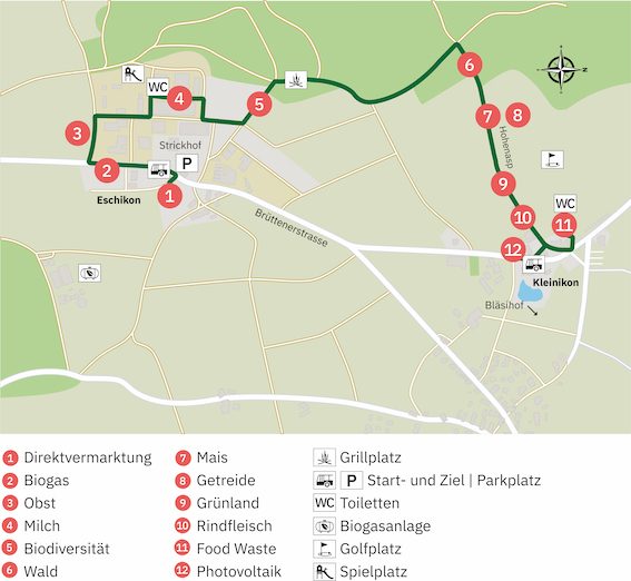 Ein interaktiver Spaziergang zum Nachdenken auf 2,5 Kilometern