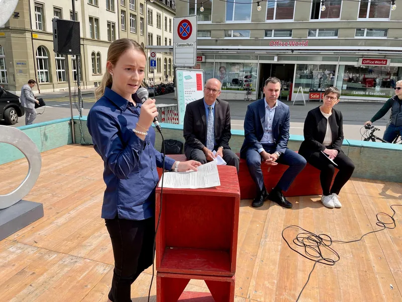 Leana Waber von der Junglandwirtekommission JULA.