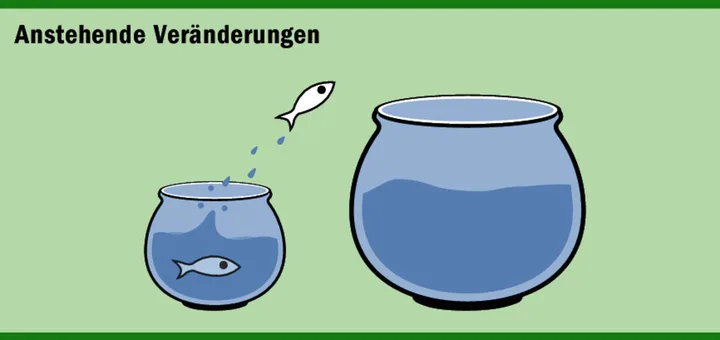Veränderungen sind für manche gleichbedeutend mit einem Sprung ins Ungewisse. Dazu braucht es etwas Mut.