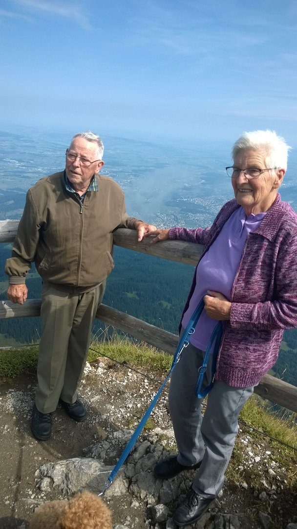 70 Jahre verheiratet: Heidi und Ruedi Müller-Hunziker haben auf ihrem Hof viel erlebt