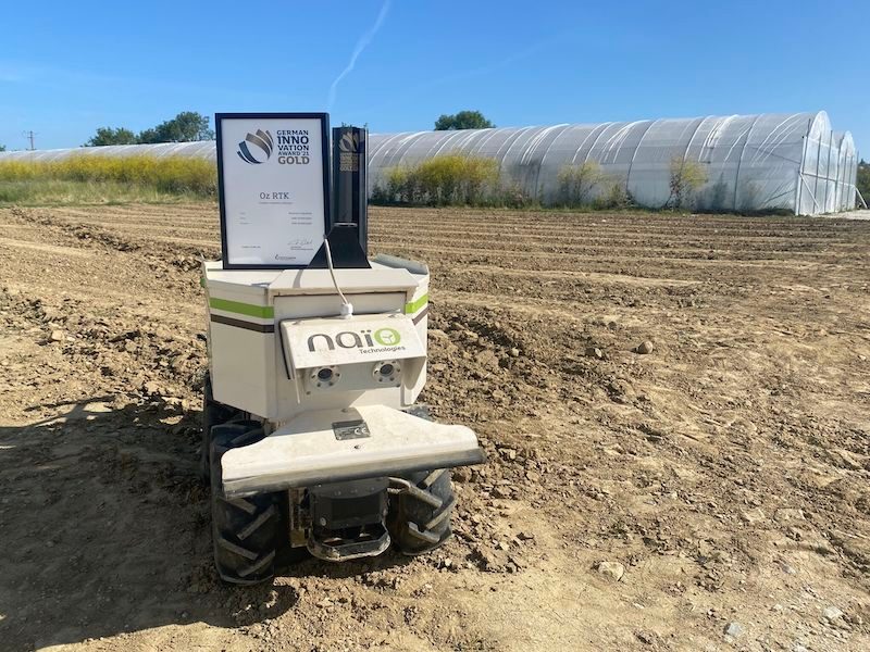 Vielseitig einsetzbarer Roboter für den Gemüsebau gewinnt beim deutschen Innovationspreis