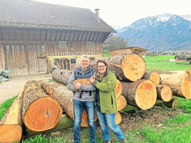 Barbara und Erwin Schirmer: Der Landwirt wird in ihrer Kolumne jeweils nur «mein Bauer» genannt.
