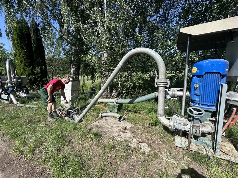 Wasser aus dem Rhein bringt Ertragssicherheit für 24 Bauernfamilien im Bibertal