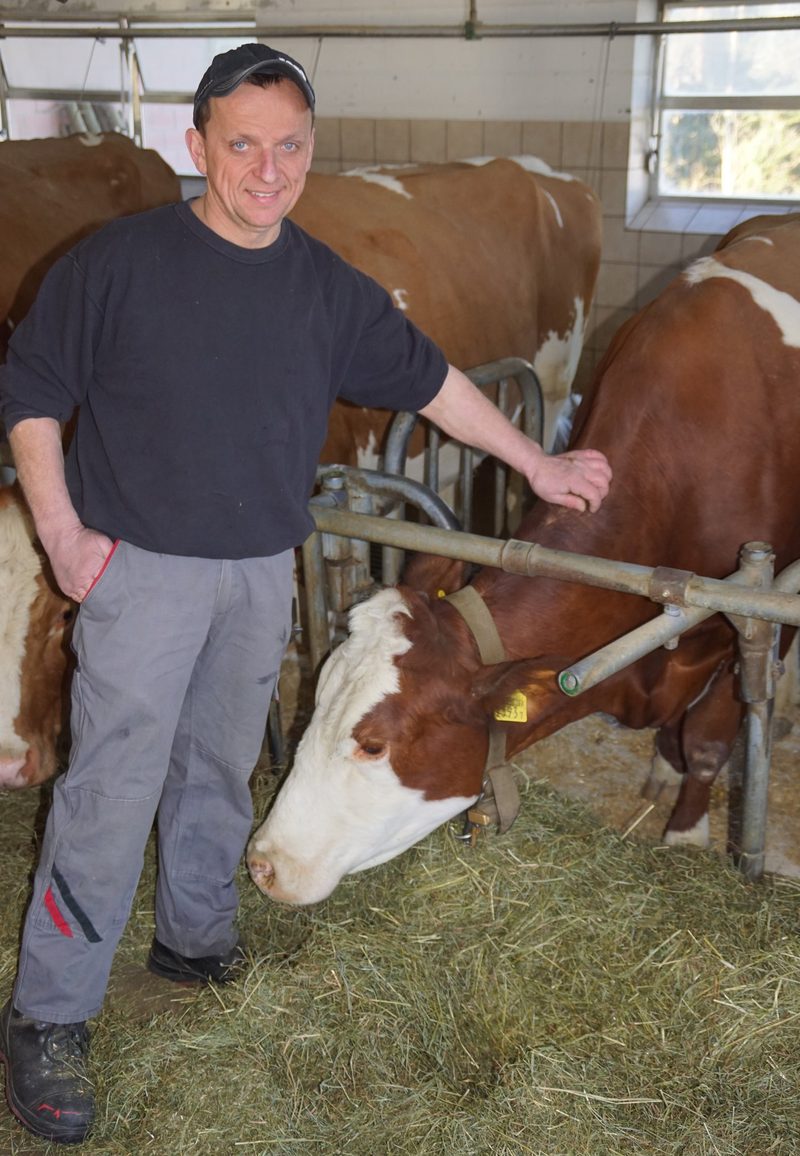 Landwirt Reto Eisenhut setzt auf Homöopathie