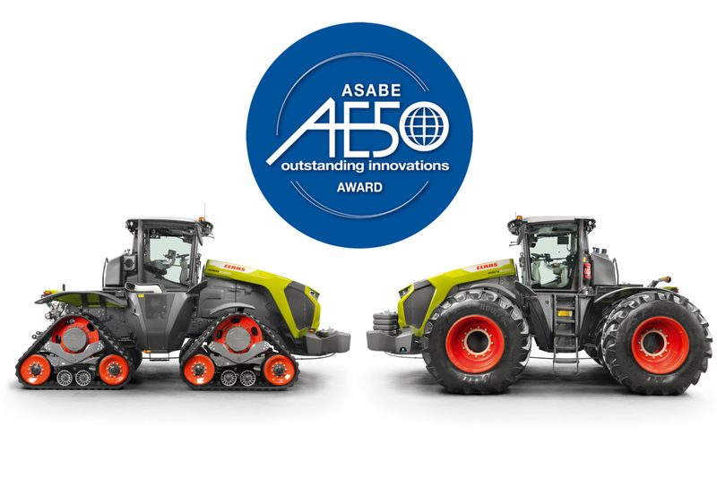 12er-Serie des Claas Xerion dreifach ausgezeichnet