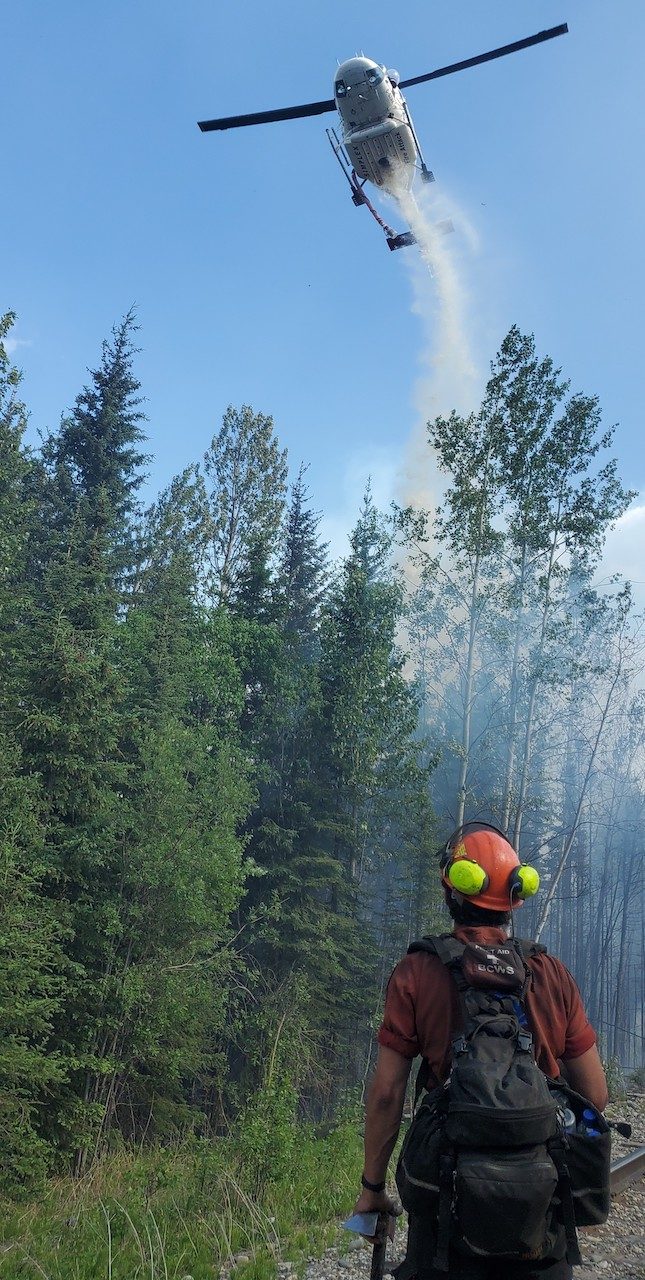 In Kanada verbrennen auf Millionen von Hektaren Lebensräume und Existenzen