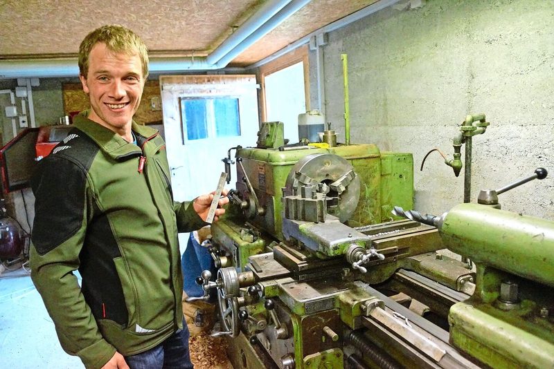 In jeder freien Minute ist Florian Albert in seiner Werkstatt am Tüfteln, Experimentieren und Werkeln.