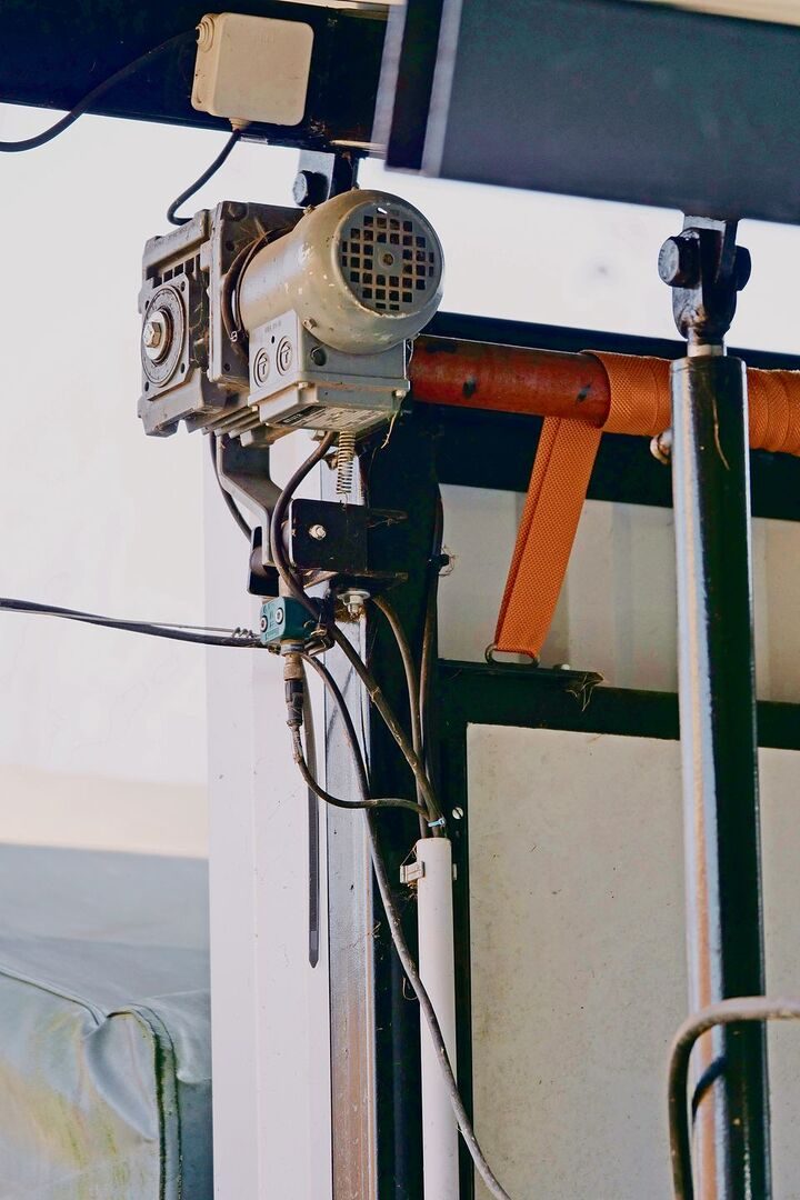 Motor des Futterautomaten