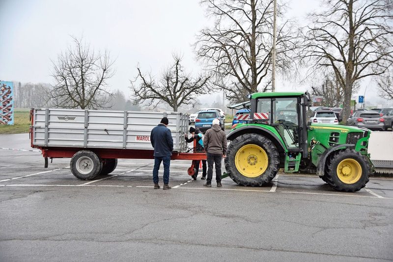 Fahren mit dem Anhänger: Hier wird die Zeit gestoppt, die man dafür braucht.