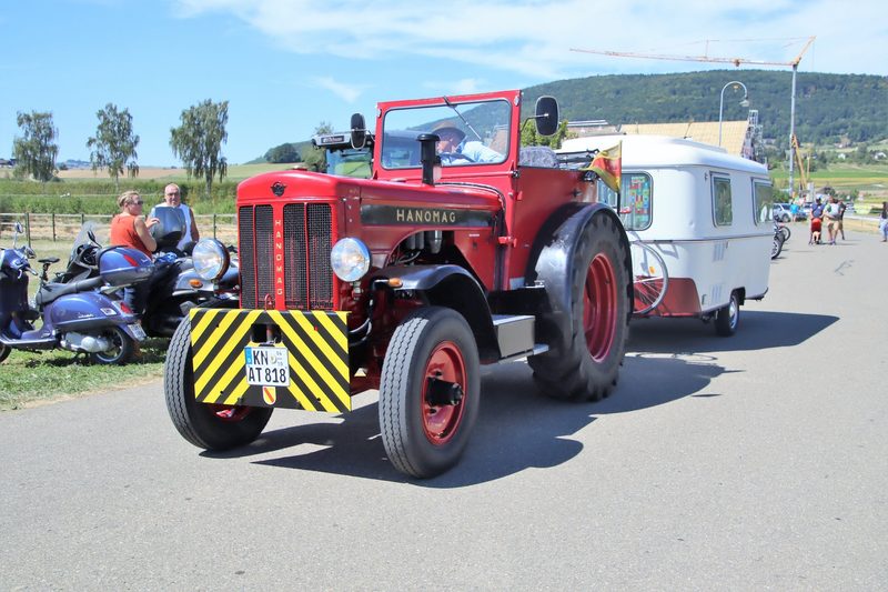 Tausende Oldtimer-Liebhaber pilgerten nach Guntmadingen